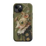 Xennie - Cute Baroque Alien Art Iphone Case 15 Plus / Matte Iphone Case Surreal Art Baroque Excess, Xennie Stands, Cute Alien, Whispered