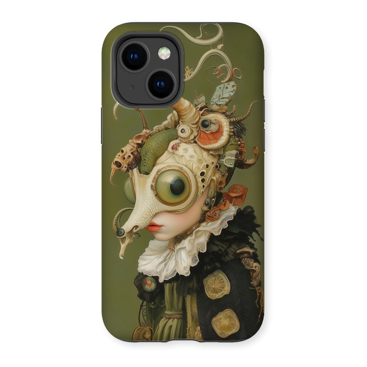 Xennie - Cute Baroque Alien Art Iphone Case