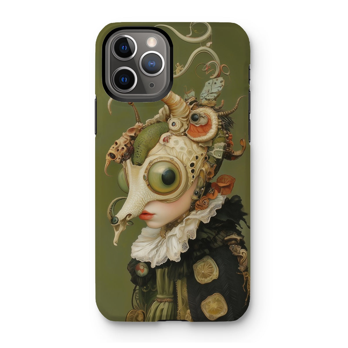 Xennie - Cute Baroque Alien Art Iphone Case - 11 Pro / Matte