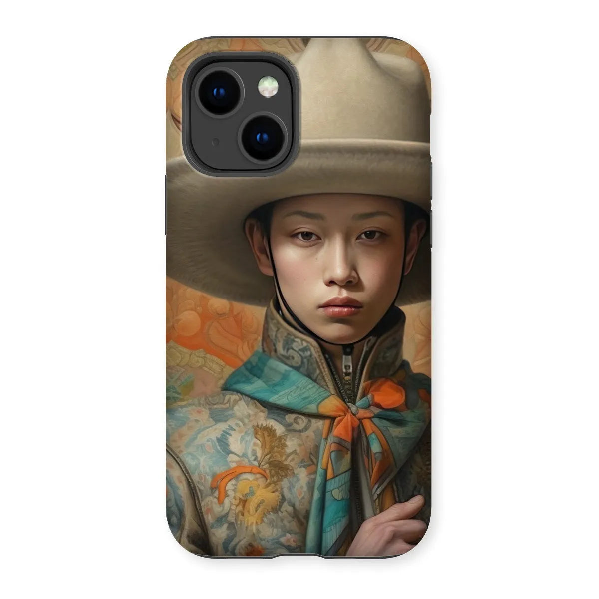 Xiang The Gay Cowboy - Dandy Gay Men Art Phone Case - Iphone 14 / Matte - Mobile Phone Cases - Aesthetic Art