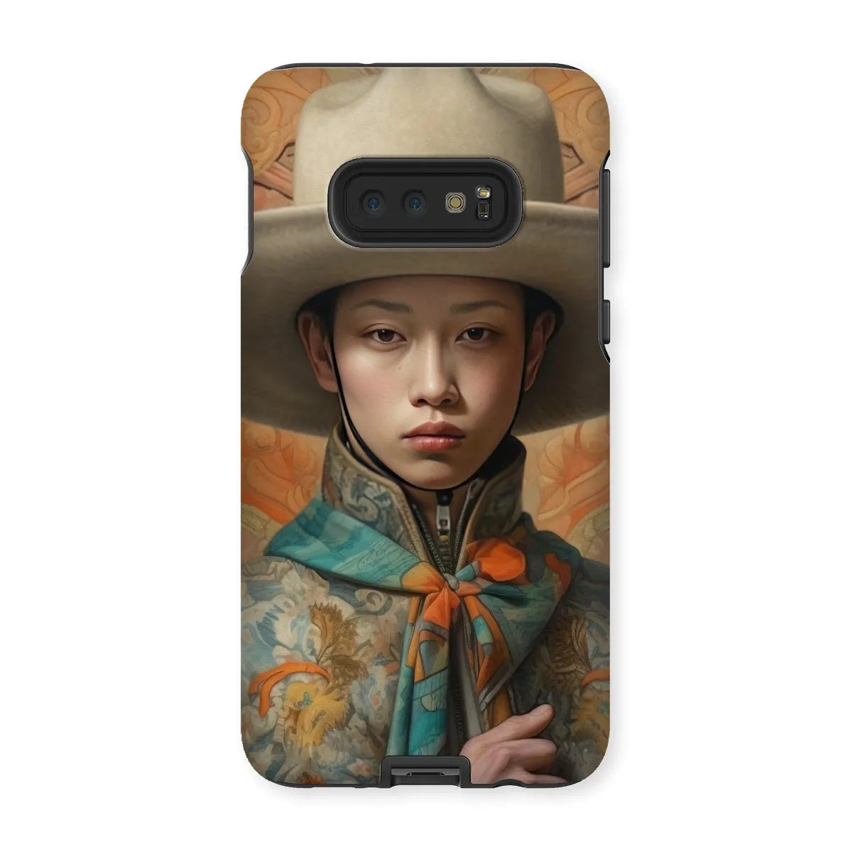 Xiang - Gaysian Chinese Cowboy Aesthetic Art Phone Case - Samsung Galaxy S10e / Matte - Mobile Phone Cases - Aesthetic