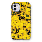 Yellow Brick Road - Chrysanthemum Iphone Case, 11 / Matte, Iphone Case Yellow Floral Pattern Daisies Chrysanthemums