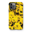 Yellow Brick Road - Chrysanthemum Iphone Case, 11 Pro / Matte, Iphone Case Yellow Floral Pattern Daisies Chrysanthemums