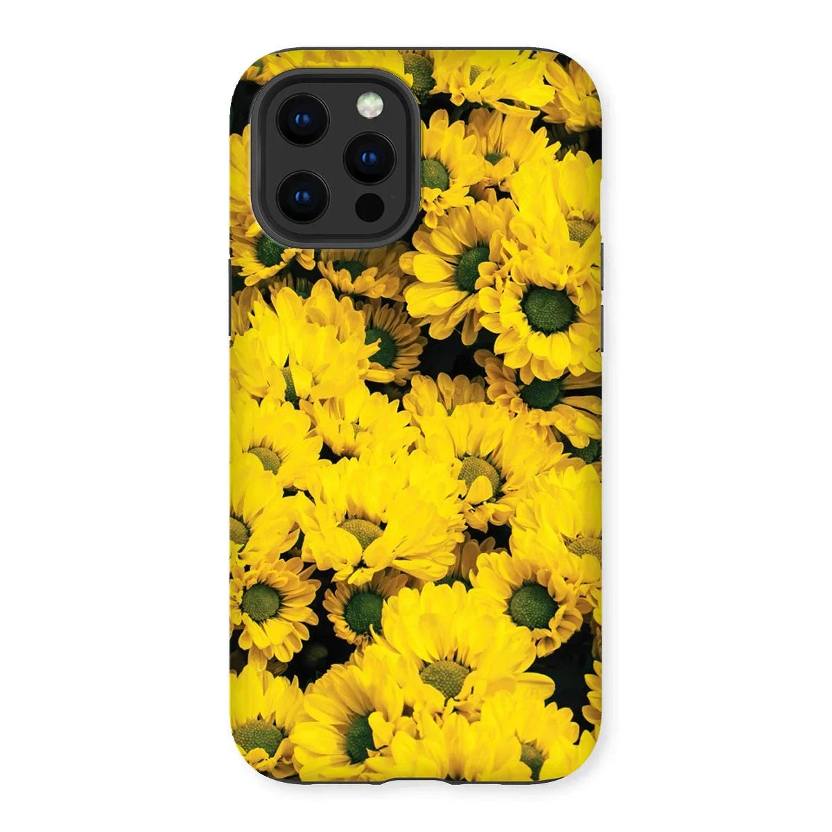 Yellow Brick Road - Chrysanthemum Iphone Case, 13 Pro Max / Matte, Iphone Case Vibrant Yellow Sunflower Pattern