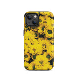 Yellow Brick Road - Chrysanthemum Iphone Case, 14 / Matte, Yellow Floral Iphone Case