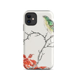 Yellow Bunting Bird - Numata Kashu Iphone Case, 11 / Matte, Bird-themed Iphone Case
