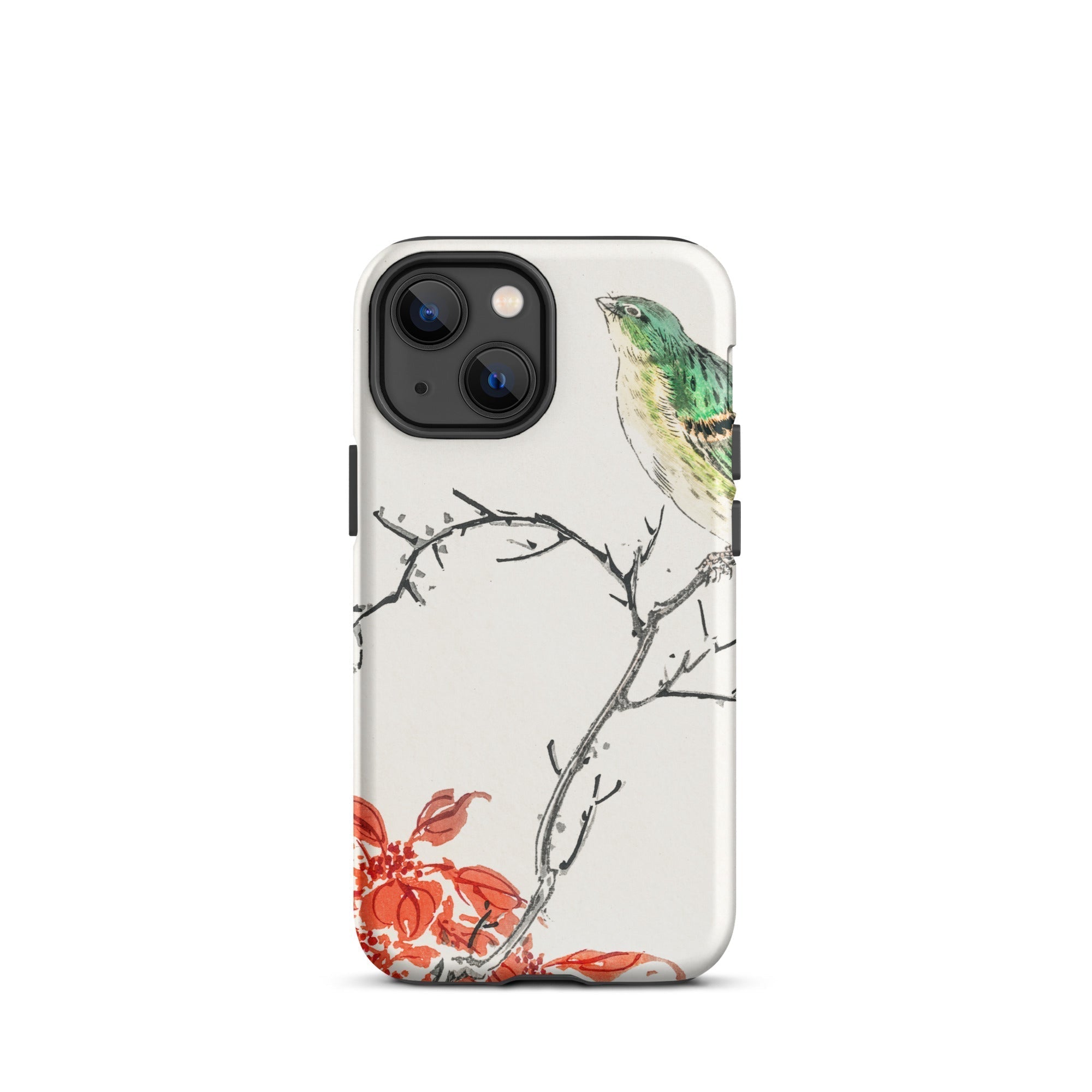 Yellow Bunting Bird Numata Kashu Iphone Case, 13 Mini / Matte, Bird Themed Iphone Case