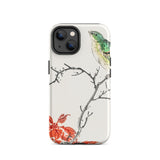Yellow Bunting Bird - Numata Kashu Iphone Case, 14 / Matte, Bird-themed Iphone Case