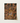 Ancient Tibetan Buddhist Wrathful Deity Painting Aged Textured Tsakli Card, Yellow Demon Surrounded, Art Print, Flames Lurches Forward