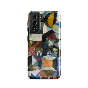 Yellow Half Moon - Paul Klee Phone Case, Samsung Galaxy S21 / Matte, Mobile Cases, Toby Leon
