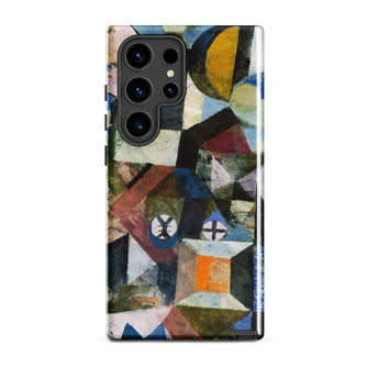 Yellow Half Moon - Paul Klee Phone Case, Samsung Galaxy S24 Ultra / Matte, Mobile Cases, Toby Leon