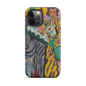 Yellow Odalisque - Henri Matisse Iphone Case, 12 Pro Max / Matte, Artistic Phone Case