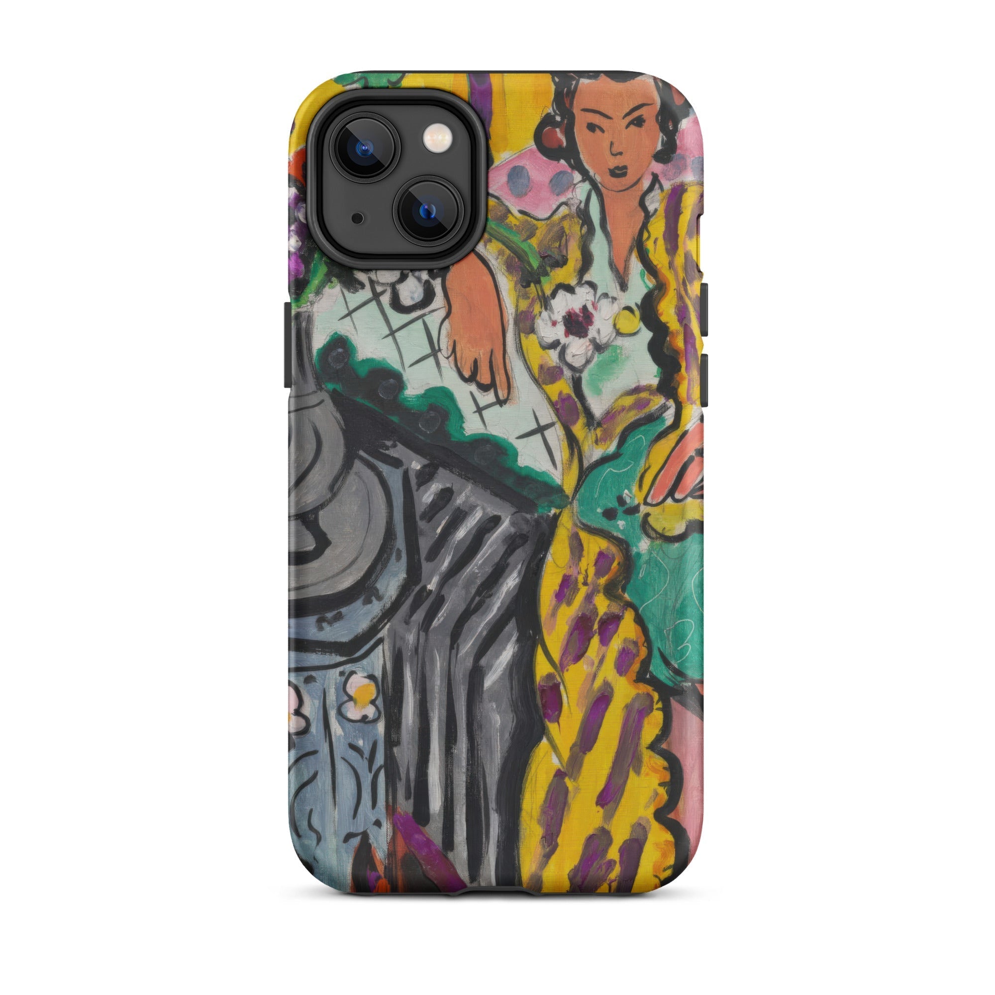 Yellow Odalisque - Henri Matisse Iphone Case, 14 Plus / Matte, Artistic Phone Case