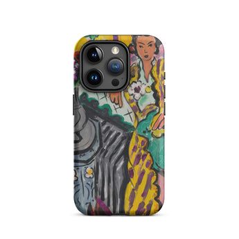 Yellow Odalisque - Henri Matisse Iphone Case, 15 Pro / Matte, Phone Case Colorful Artwork