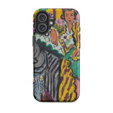 Yellow Odalisque - Henri Matisse Iphone Case, 16 Plus / Matte, Phone Case Colorful Painting