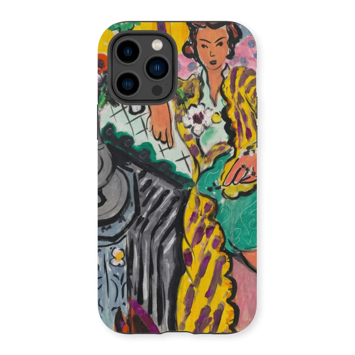 Yellow Odalisque - Henri Matisse Iphone Case - 14 Pro / Gloss