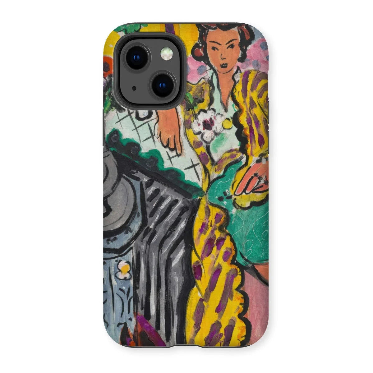 Yellow Odalisque - Henri Matisse Iphone Case - 13 / Gloss