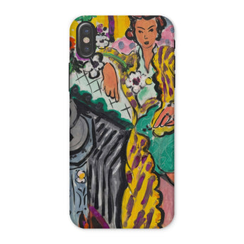Yellow Odalisque - Henri Matisse Iphone Case, x / Matte, Phone Case Colorful Painting