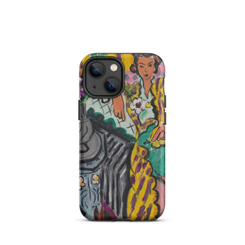 Yellow Odalisque - Henri Matisse Phone Case Iphone 13 Mini / Matte Artistic Phone Case Yellow Odalisque Iphone, Henri Matisse Iphone