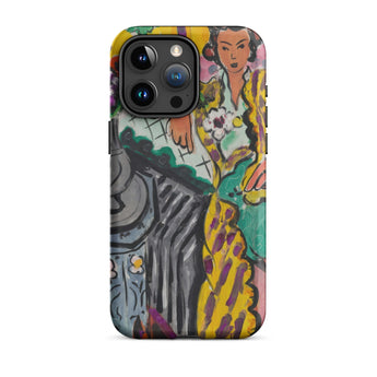 Yellow Odalisque - Henri Matisse Phone Case Iphone 15 Pro Max / Matte Artistic Phone Case Yellow Odalisque Iphone, Henri Matisse Iphone