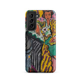 Yellow Odalisque - Henri Matisse Samsung Case, Galaxy S21 / Matte, Smartphone Case Colorful Abstract Art Design
