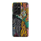 Yellow Odalisque Henri Matisse Samsung Case, Galaxy S21 Ultra / Matte, Phone Case Colorful Illustrative Design Woman Patterned Coat