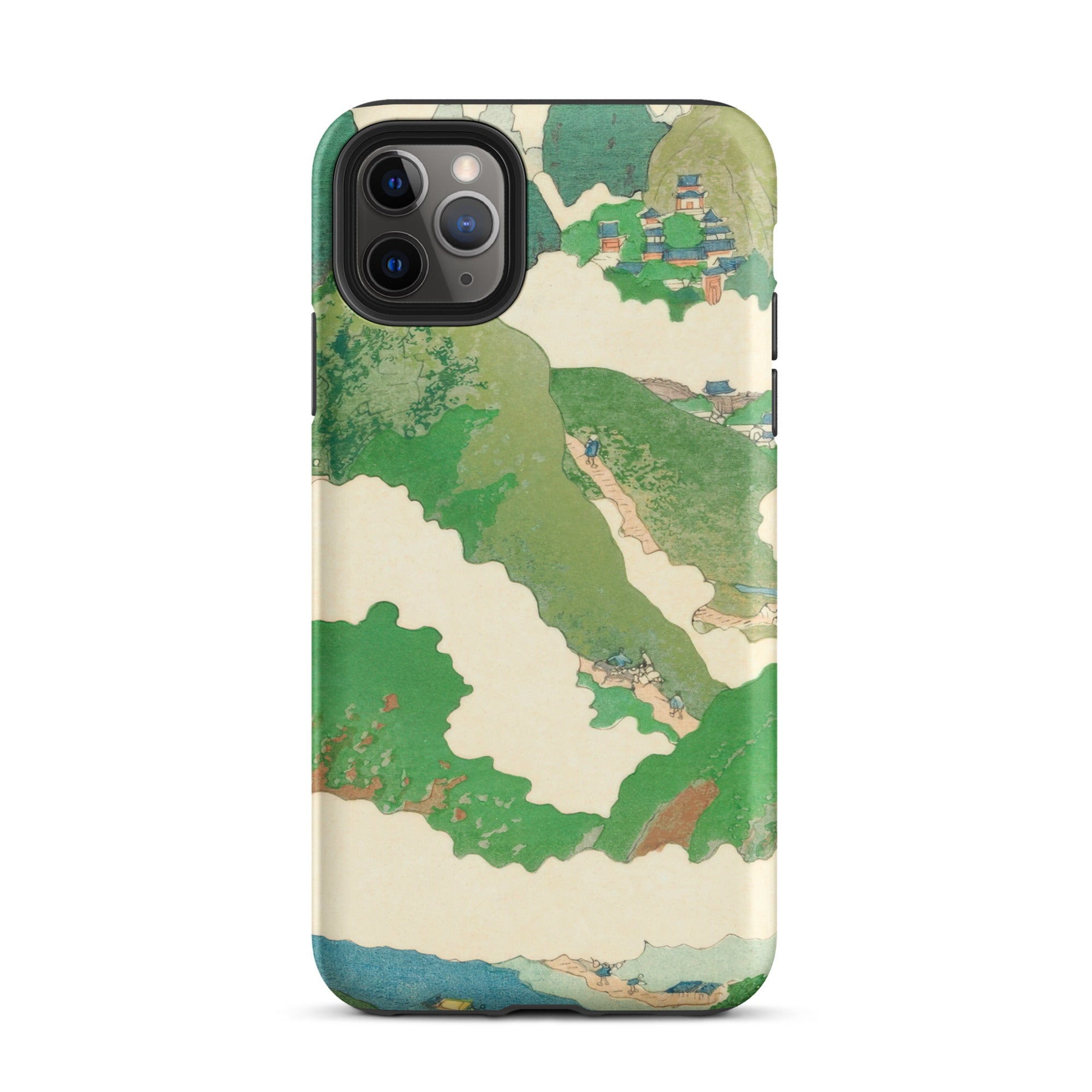 The Yellow River Fukuda Bisen Iphone Case, 11 Pro Max / Matte, Iphone Case Landscape Art