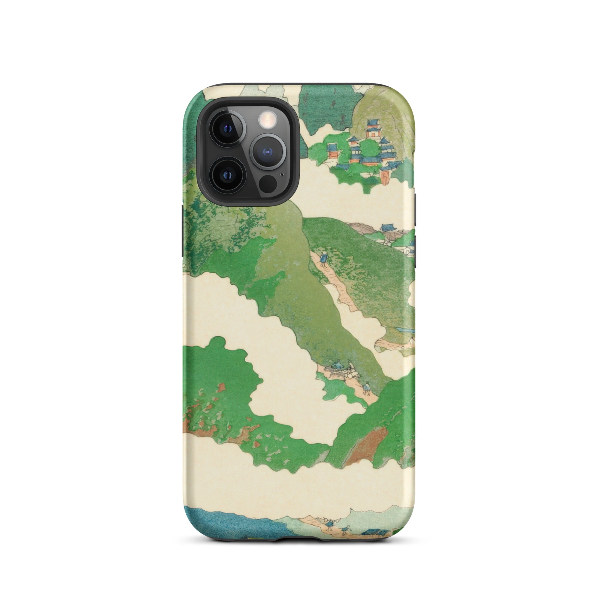 The Yellow River Fukuda Bisen Iphone Case, 12 Pro / Matte, Artistic Phone Case