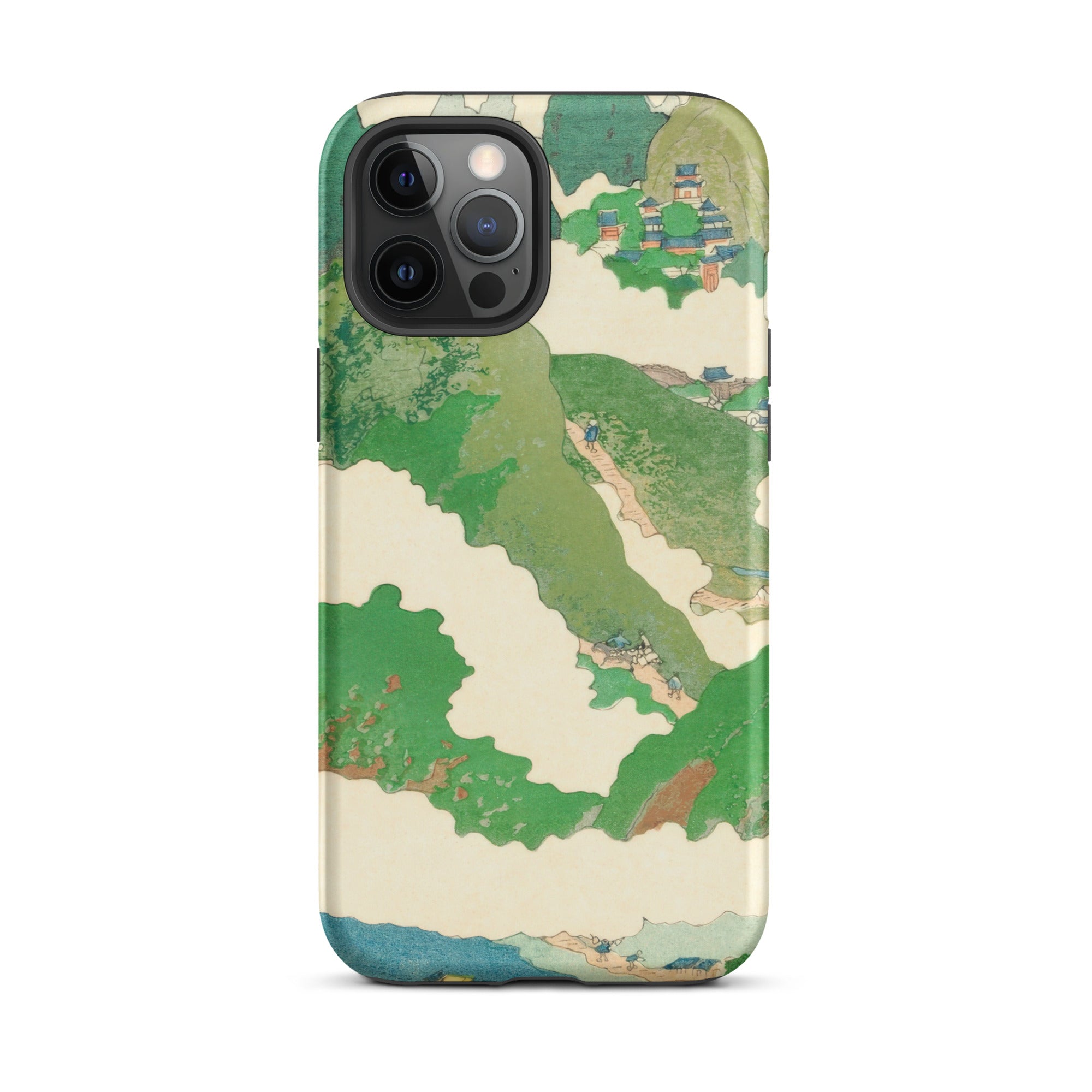 The Yellow River Fukuda Bisen Iphone Case, 12 Pro Max / Matte, Artistic Phone Case