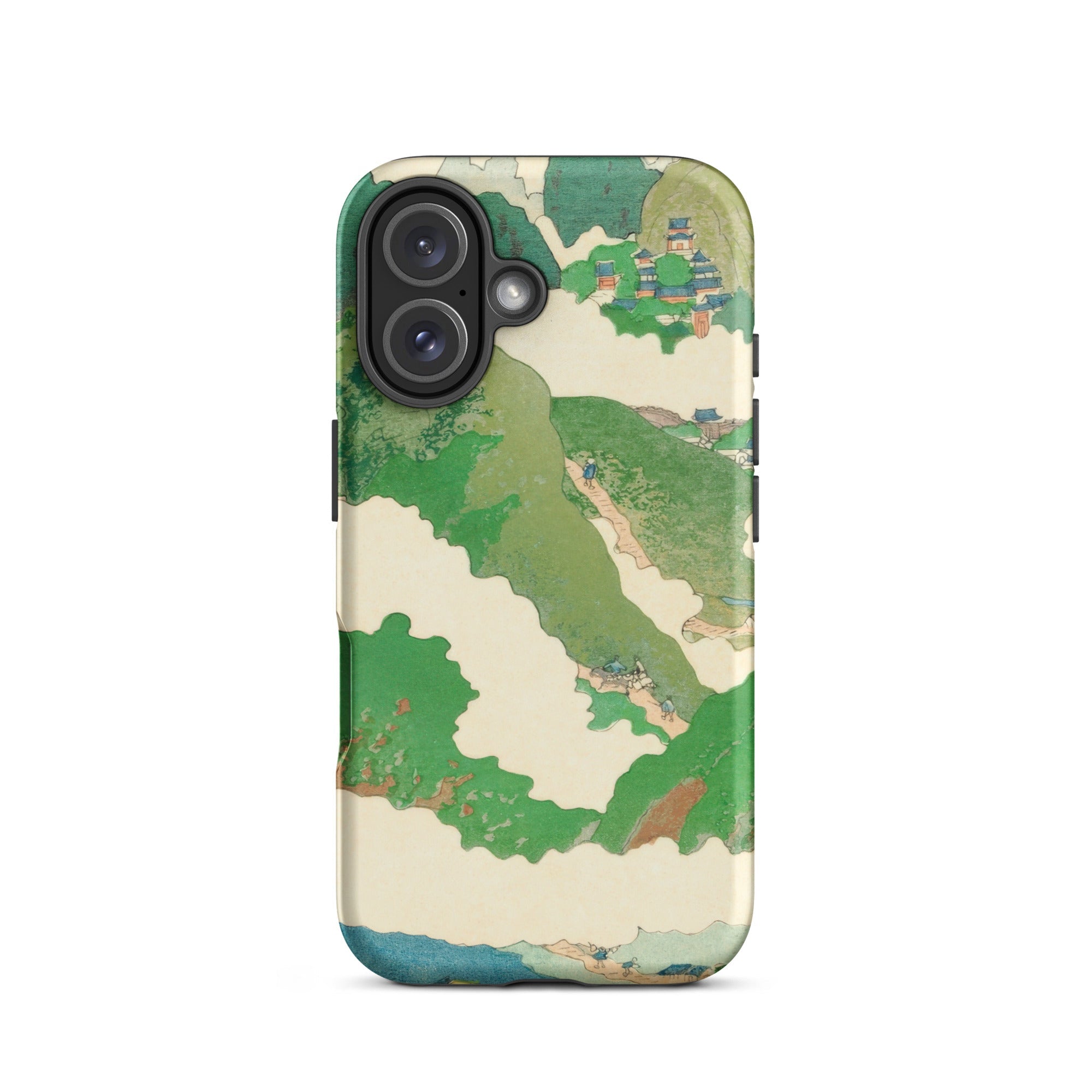The Yellow River Fukuda Bisen Iphone Case, 16 / Matte, Phone Case Landscape Design