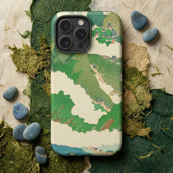 El Río Amarillo - Funda para Iphone Fukuda Bisen, Fundas para Teléfonos Móviles, Toby Leon