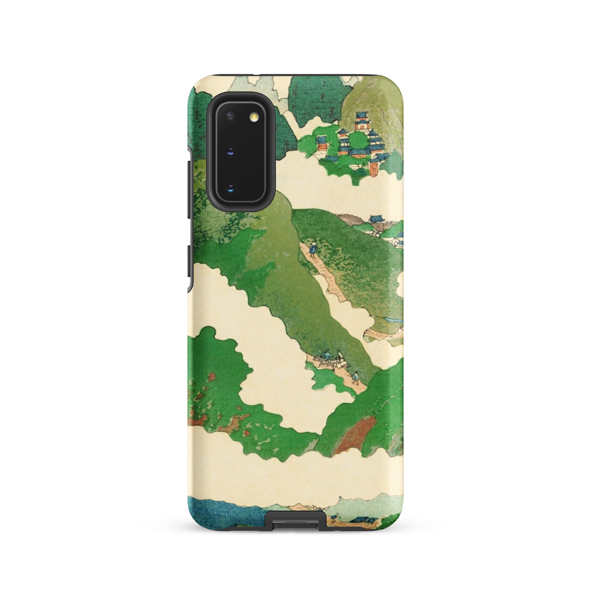 The Yellow River Fukuda Bisen Samsung Case, Galaxy S20 / Matte, Samsung Galaxy S20 Phone Case Artistic Mountain Cloud