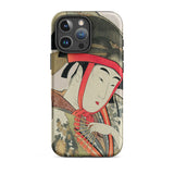 Yoshiwara Suzume - Utamaro Ukiyo-e Iphone Case, 16 Pro Max / Matte, Iphone Case Japanese Art