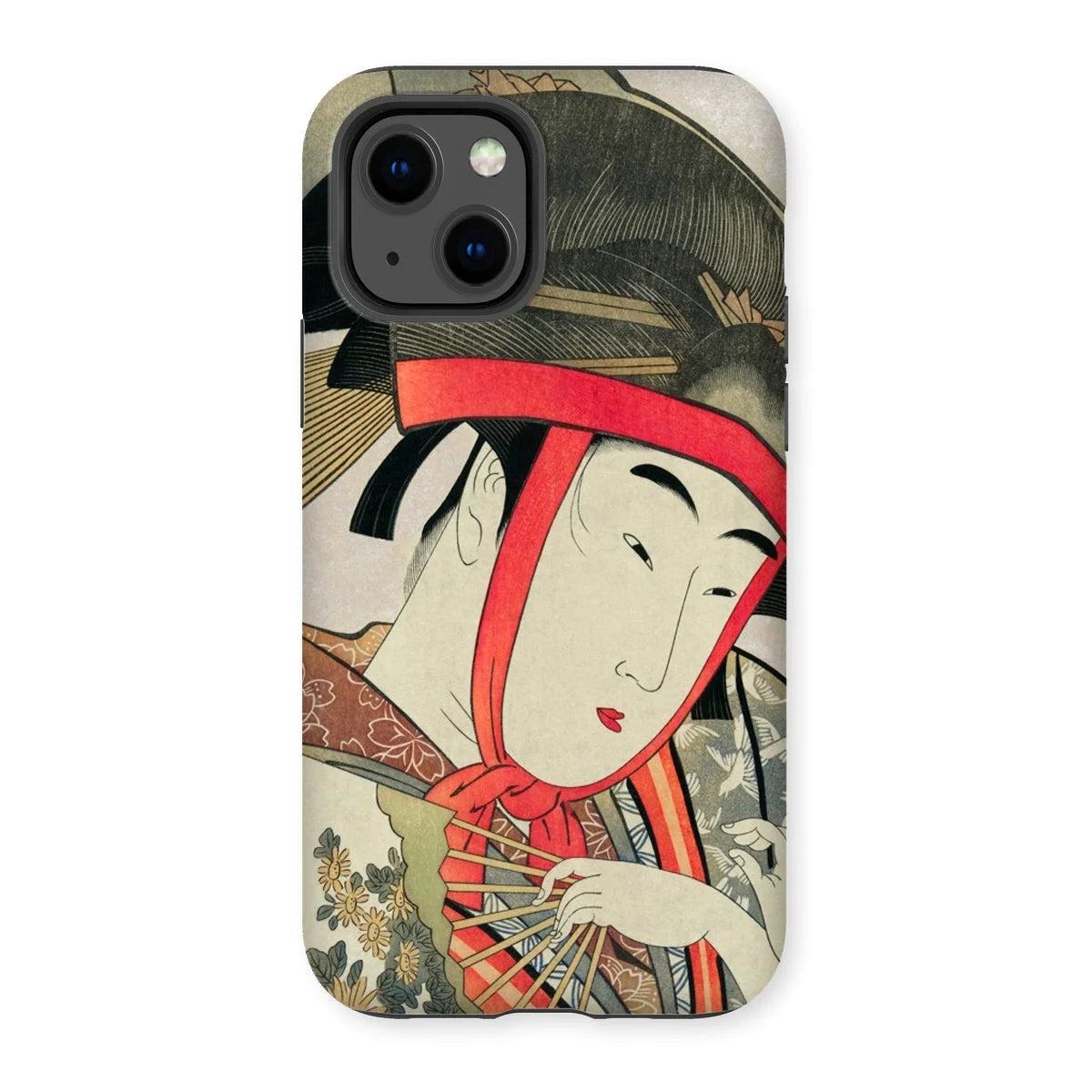 Yoshiwara Suzume - Utamaro Ukiyo-e Iphone Case 13 / Gloss Mobile Phone Cases