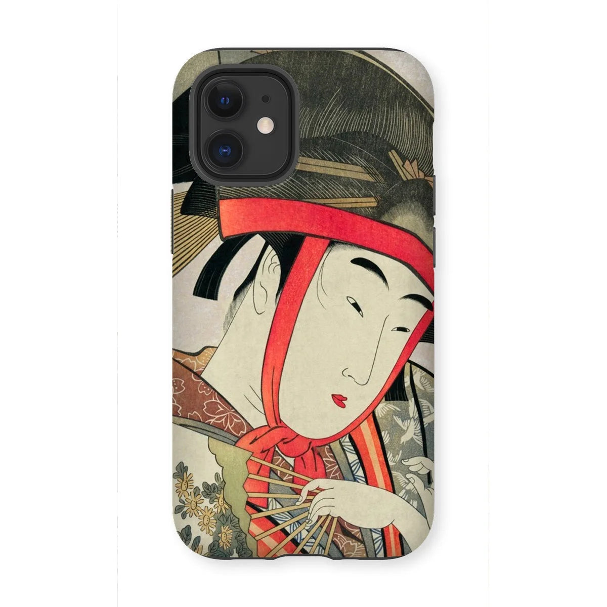 Yoshiwara Suzume - Utamaro Ukiyo-e Iphone Case 12 Mini / Gloss Mobile Phone Cases