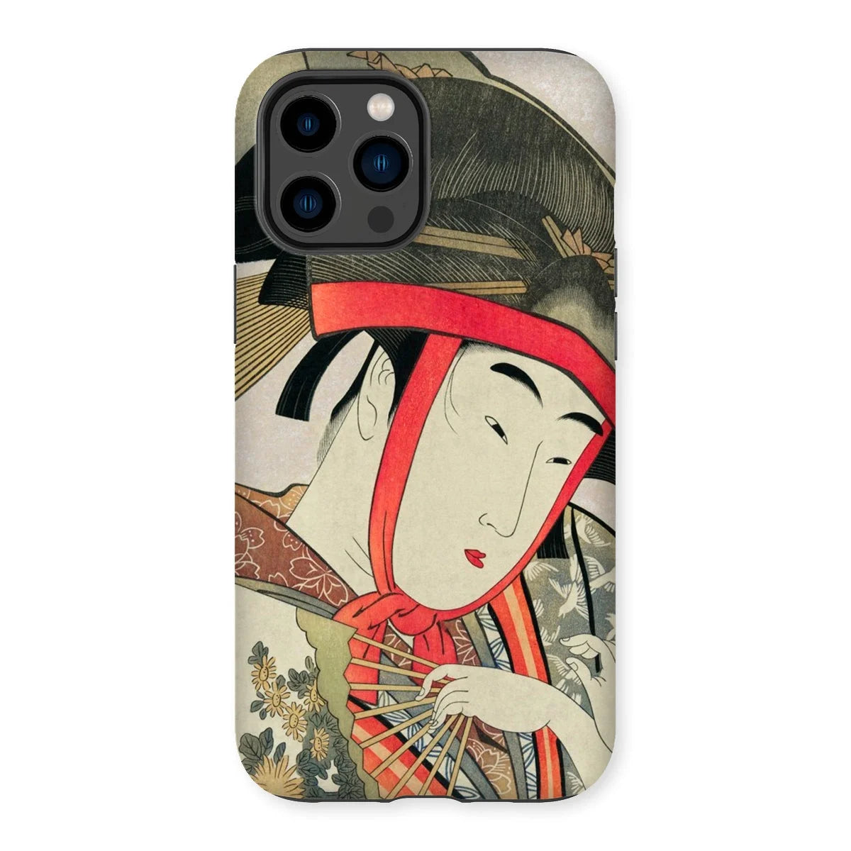 Yoshiwara Suzume - Utamaro Ukiyo-e Iphone Case 14 Pro Max / Gloss Mobile Phone Cases