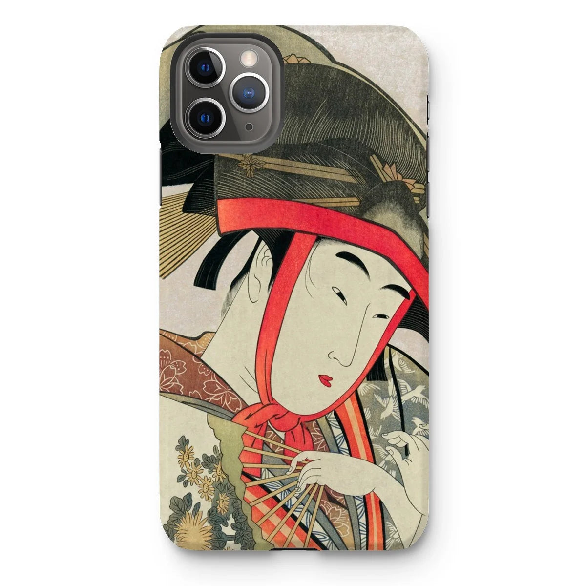 Yoshiwara Suzume - Utamaro Ukiyo-e Iphone Case 11 Pro Max / Gloss Mobile Phone Cases