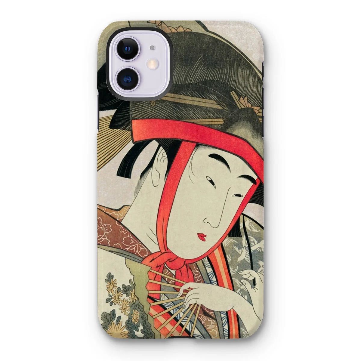 Yoshiwara Suzume - Utamaro Ukiyo-e Iphone Case 11 / Gloss Mobile Phone Cases