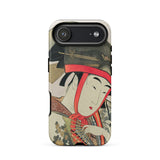 Yoshiwara Suzume - Utamaro Ukiyo-e Phone Case Iphone 17 Air / Matte Iphone 12 Case Vintage Japanese Geisha Design Intricate Utamaro
