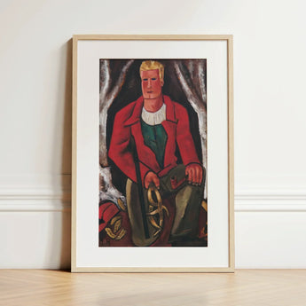 Young Hunter Hearing Call to Arms - Marsden Hartley Art Print / Canvas, Prints