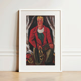 Young Hunter Hearing Call to Arms - Marsden Hartley Art Print / Canvas, Prints