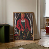 Young Hunter Hearing Call to Arms - Marsden Hartley Art Print / Canvas, Prints