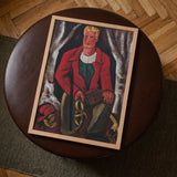 Young Hunter Hearing Call to Arms - Marsden Hartley Art Print / Canvas, Prints