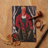 Young Hunter Hearing Call to Arms - Marsden Hartley Art Print / Canvas, Prints