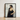 Black-framed Portrait Man Dark Robe Wall White Ceramic John Singer Sargent, Introspective Gaze, Serene Backdrop