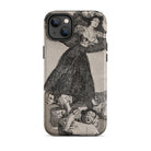 A Young Woman Flying in the Air - Francisco De Goya Iphone Case, 14 Plus / Matte, Iphone Case Classic Goya