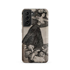 A Young Woman Flying in the Air - Francisco De Goya Samsung Case, Galaxy S21 / Matte, Smartphone Case Illustration Woman Figures