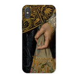 Young Woman - Nicolaes Pickenoy Iphone Case, x / Matte, Ornate Phone Case