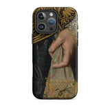 Young Woman - Nicolaes Pickenoy Phone Case Iphone 16 Pro Max / Matte Ornate Phone Case Nicolaes Pickenoy, Hand Grips Embroidered Gloves,
