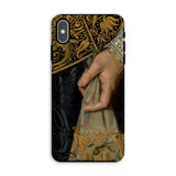 Young Woman - Nicolaes Pickenoy Phone Case Iphone Xs Max / Matte Ornate Phone Case Nicolaes Pickenoy, Hand Grips Embroidered Gloves,
